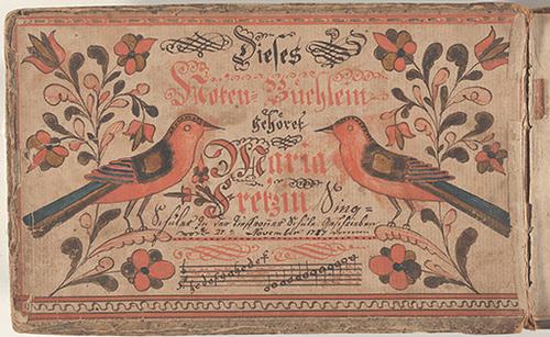 Bookplate (Bücherzeichen) for Maria Fretz